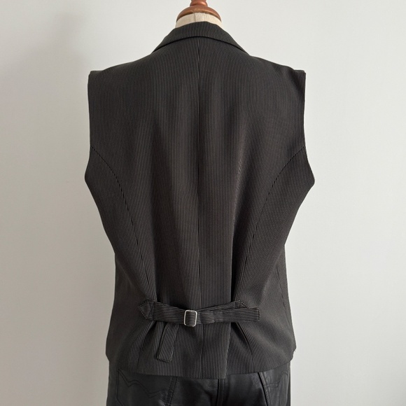 Carlo Monza - Black Stripes Vest - Picture 2 of 3